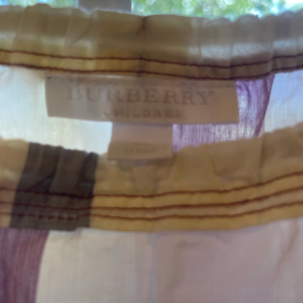 Girls Burberry dress